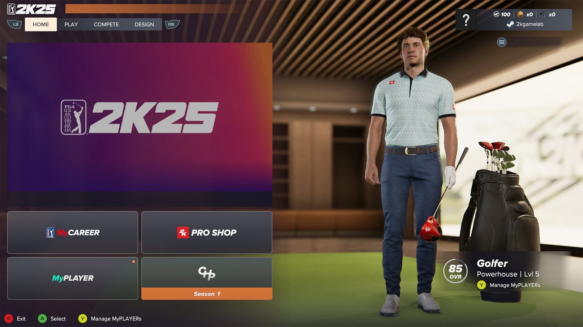 PGA Tour 2K25 PS5
