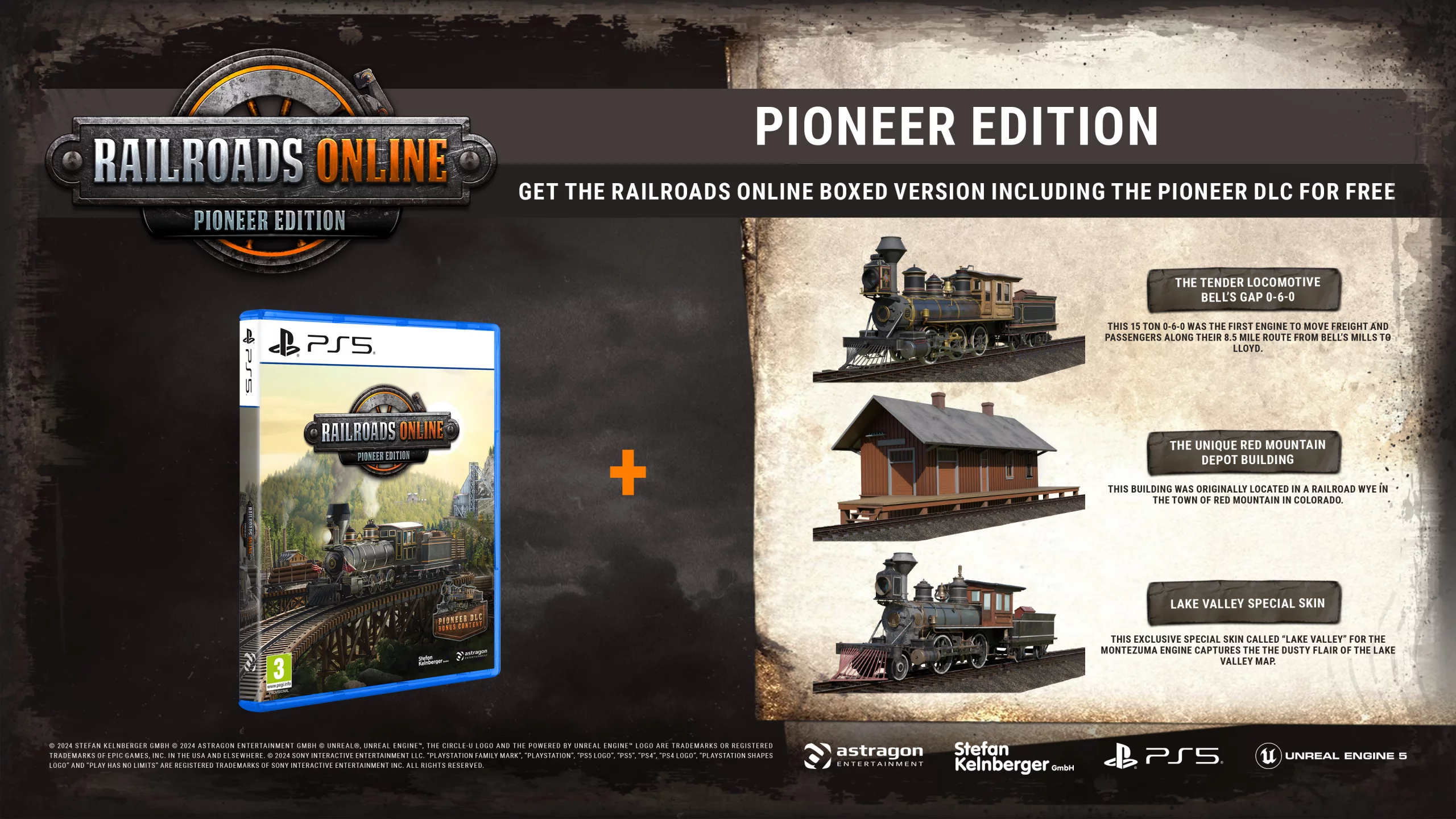 Railroads Online Pioneer Edition PS5