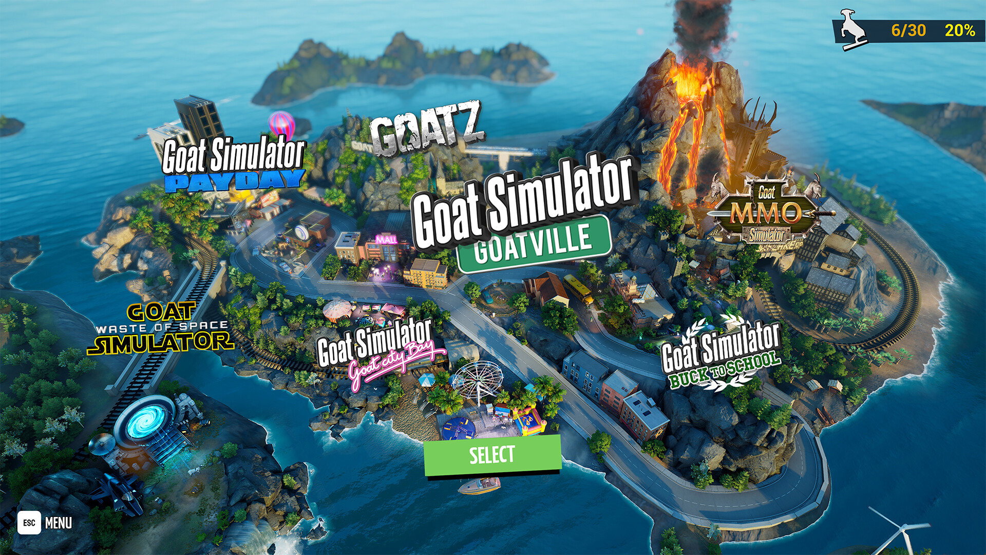 Goat Simulator Remastered PS5