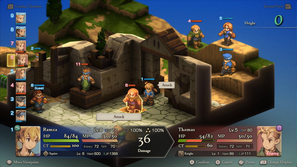 Final Fantasy Tactics: Ivalice Chronicles PS5