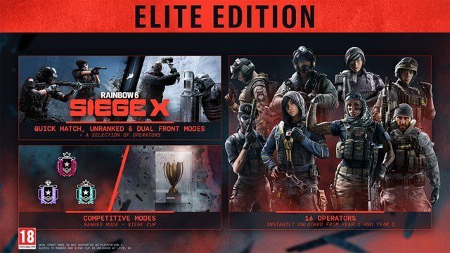 Tom Clancys Rainbow Six Siege X: Elite Edition PS5