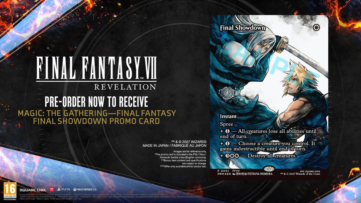 Final Fantasy VII Revelation: Magic Card Edition PS5