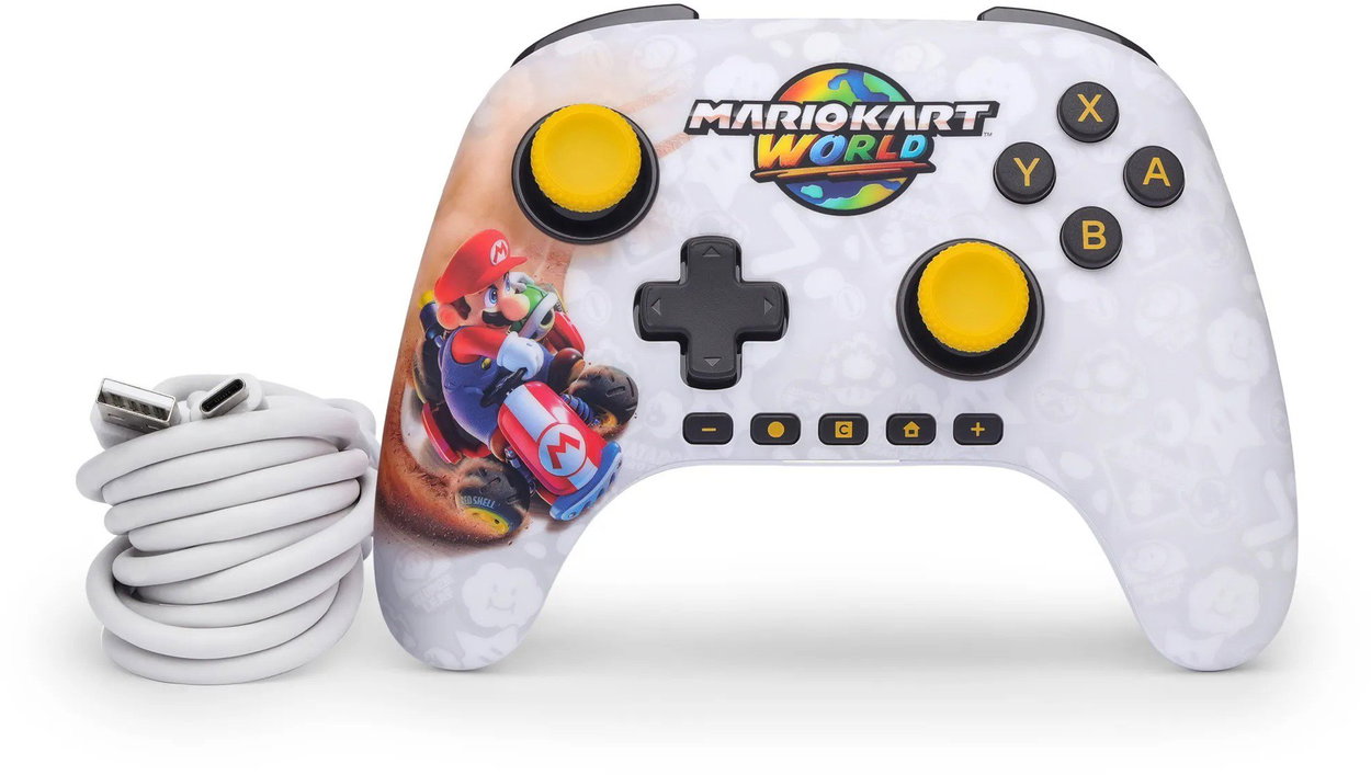 Gamepad PowerA Advantage Wireless Controller for Nintendo Switch 2 - Mario Kart World