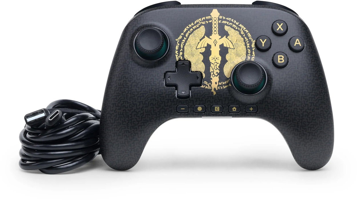 Gamepad PowerA Advantage Wireless Controller for Nintendo Switch 2 - Zelda: Decayed Master Sword