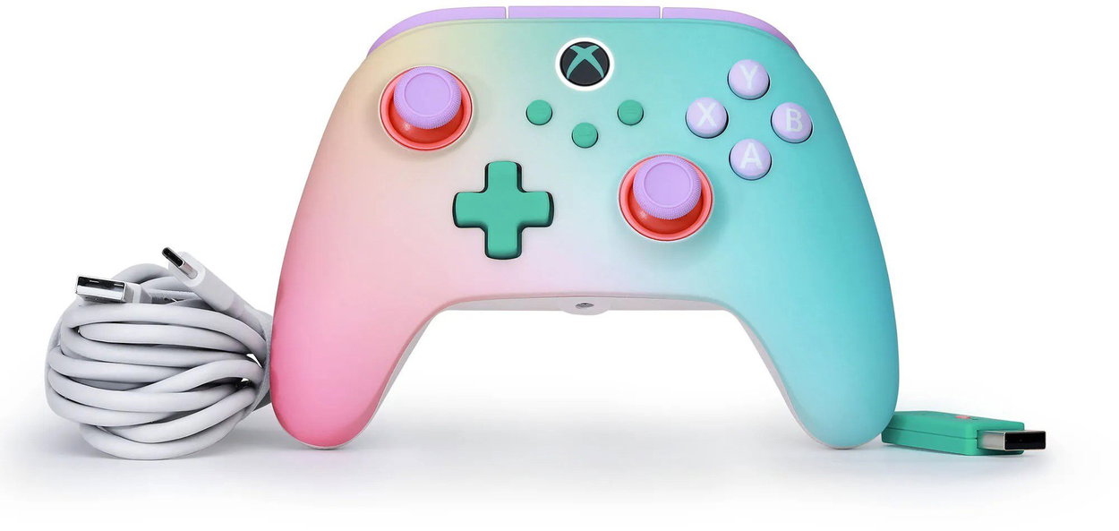 Gamepad PowerA Advantage Wireless Controller for Xbox Series X|S - Beach Vibes