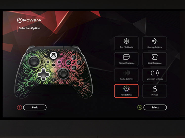 Gamepad PowerA FUSION Pro Wireless Controller for Xbox Series X|S with Lumectra