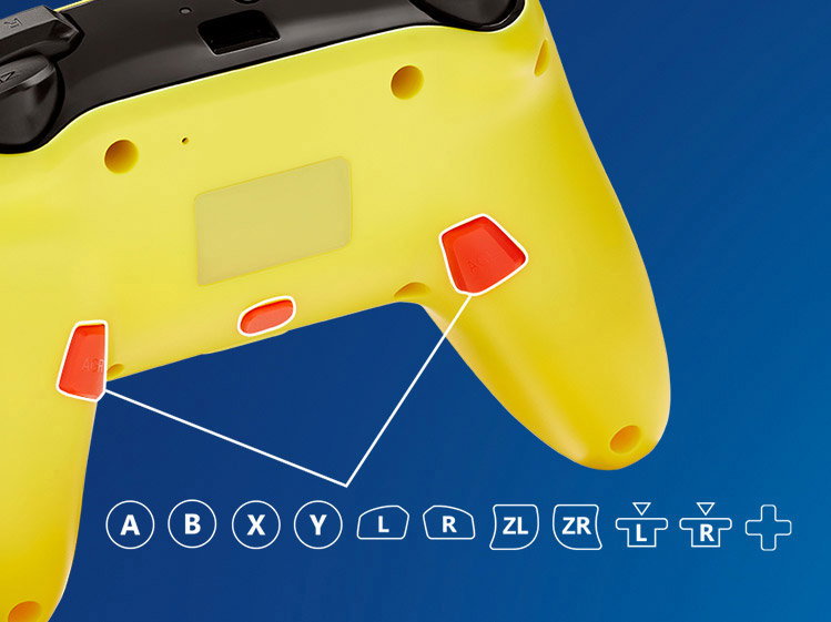 Gamepad PowerA Enhanced Wireless Controller - Fortnite Peely - Nintendo Switch