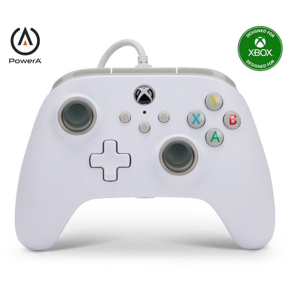 Gamepad PowerA Wired Controller for Xbox Series X|S - White