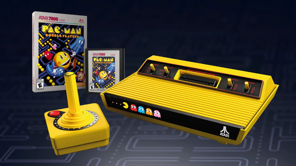 Herní konzole ATARI 2600+ Pac-Man Edition - retro konzole