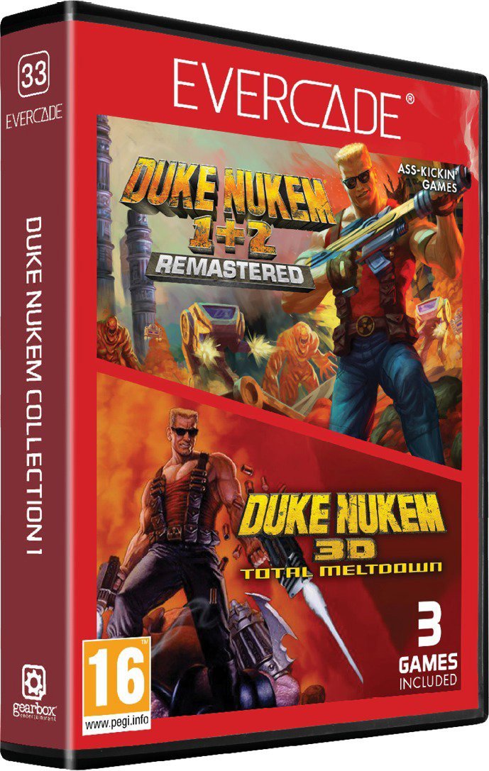 Hra na konzoli Evercade Duke Nukem Collection 1 - Evercade