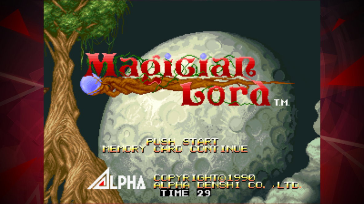 Magician Lord Neogeo