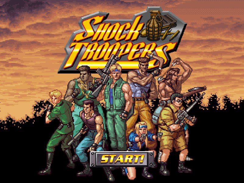 Shock Troopers Neogeo