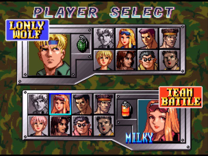 Shock Troopers Neogeo