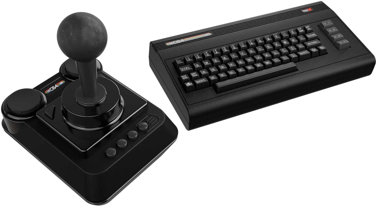 Herní retro konzole Commodore C64 Mini Black