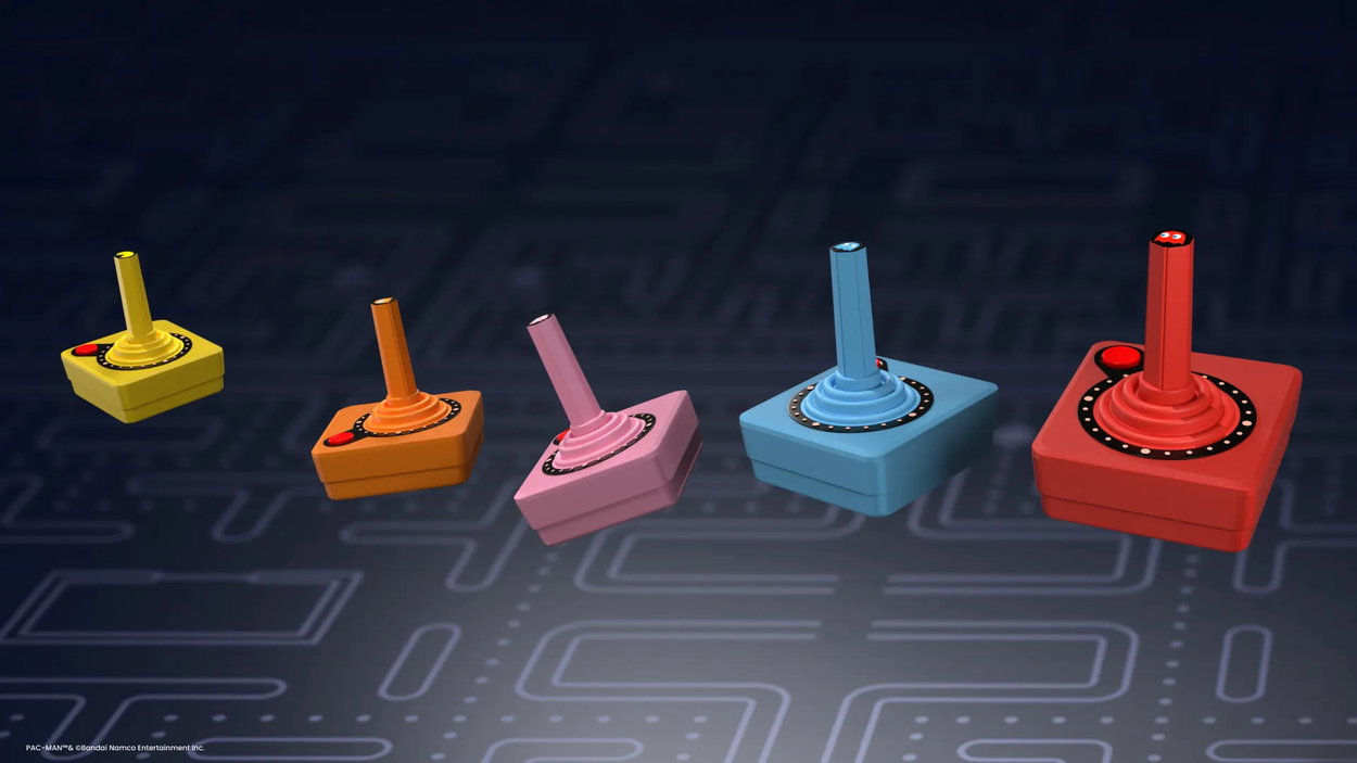 Arcade stick Atari Pack-Man: CX40+ Wireless Joystick - Blinky - ovladač