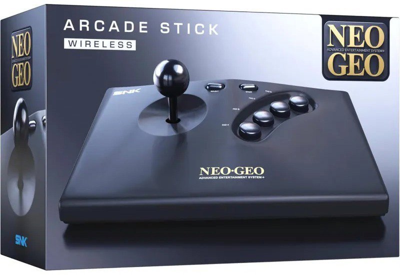Arcade stick NEOGEO AES+ Arcade Stick - Black - ovladač