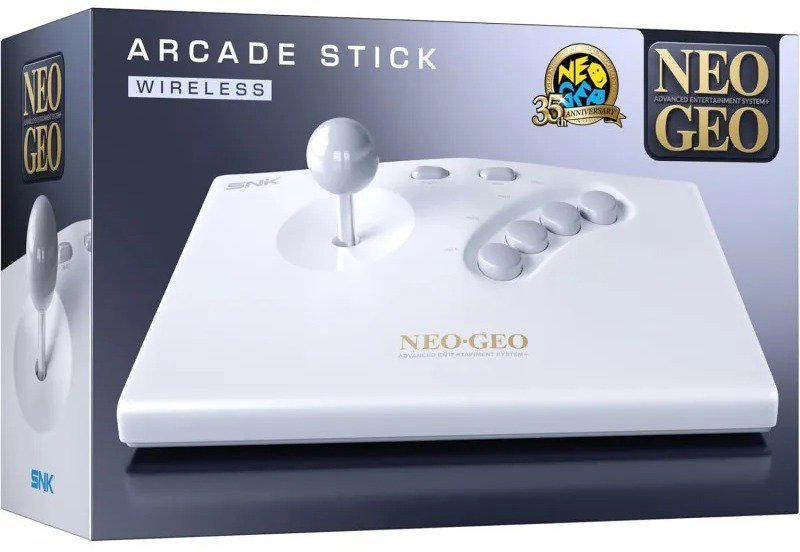 Arcade stick NEOGEO AES+ Arcade Stick - White - ovladač