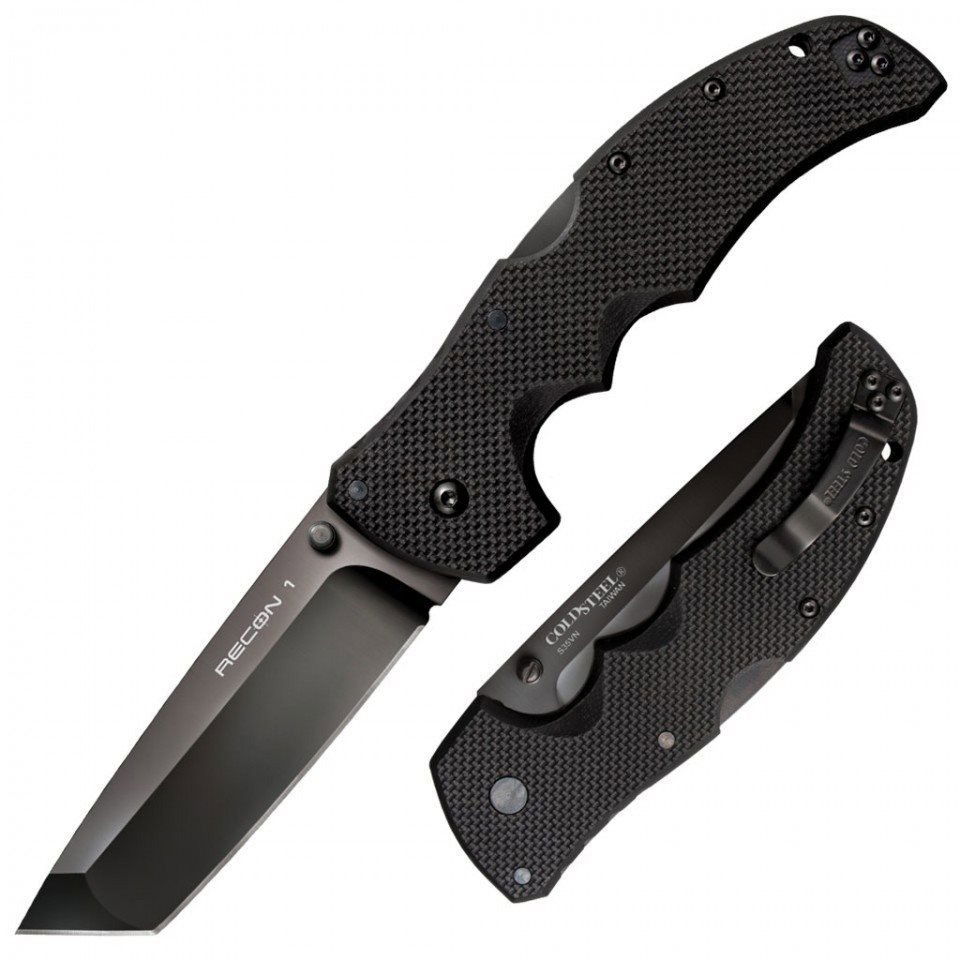 Kapesní nůž Cold Steel Recon 1 Tanto Plain Edge