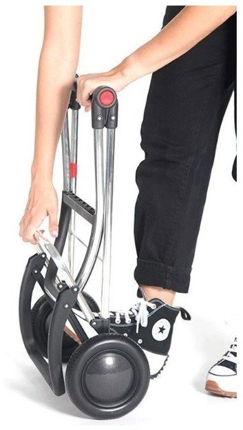 Nákupní taška na kolečkách Rolser Akanto MF 2 Logic, bordo