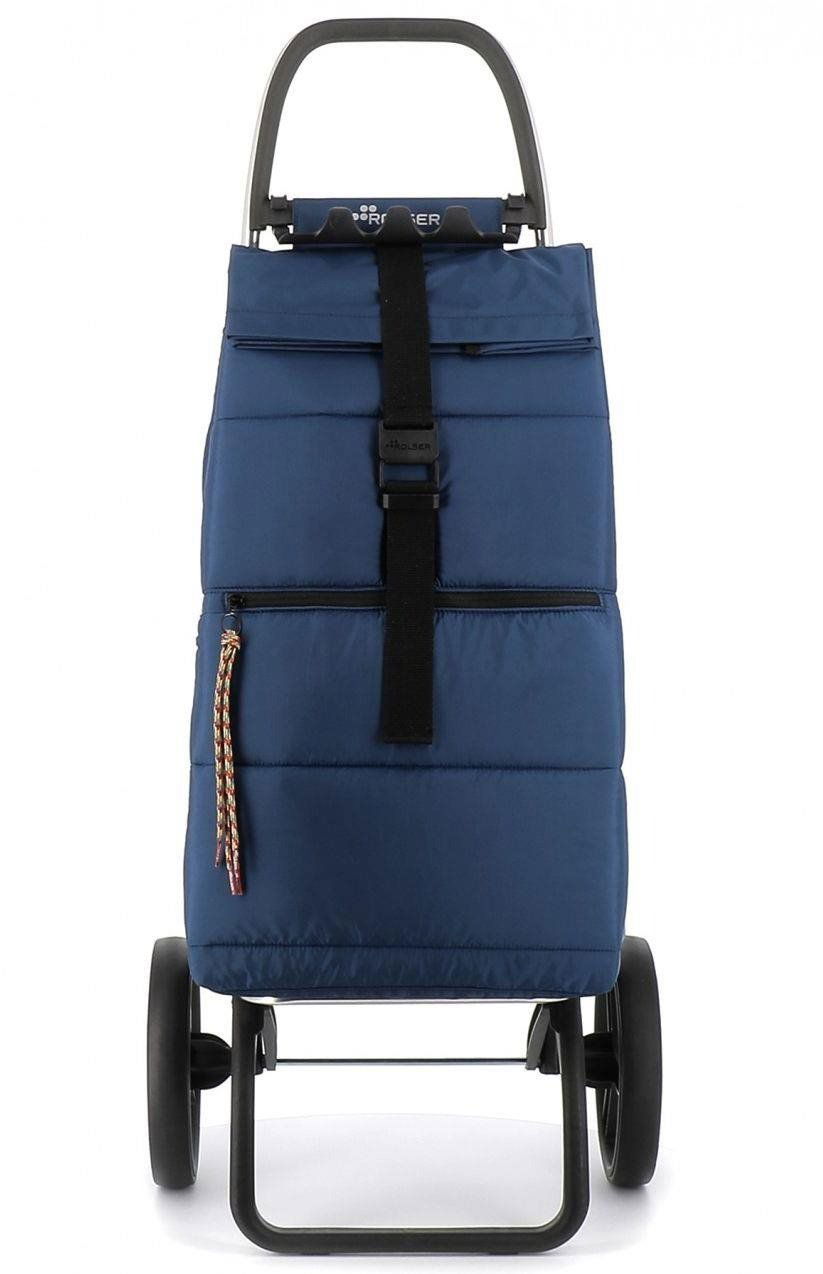 Nákupní taška na kolečkách Rolser BIG Polar 2Logic RSG s velkými kolečky, Marino -modrá