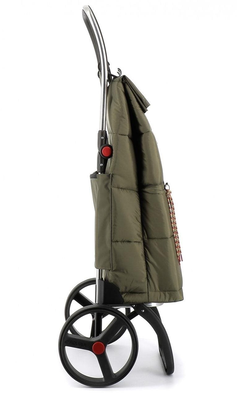 Rolser BIG Polar 2Logic RSG s velkými kolečky, Khaki - zelená