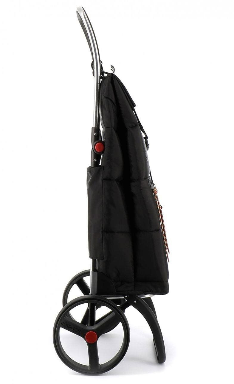 Nákupní taška na kolečkách Rolser BIG Polar 2Logic RSG s velkými kolečky, černá