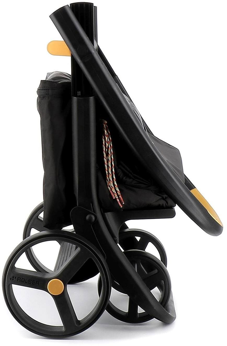 Nákupní taška na kolečkách Rolser Clec Termo Polar 8 Plus, černá