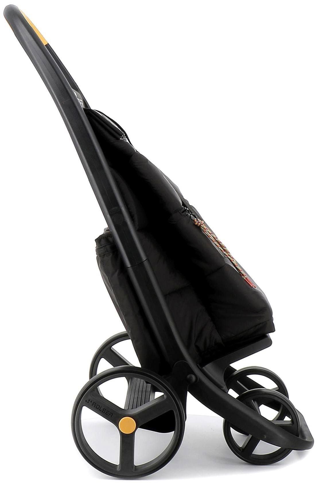Nákupní taška na kolečkách Rolser Clec Termo Polar 8 Plus, černá