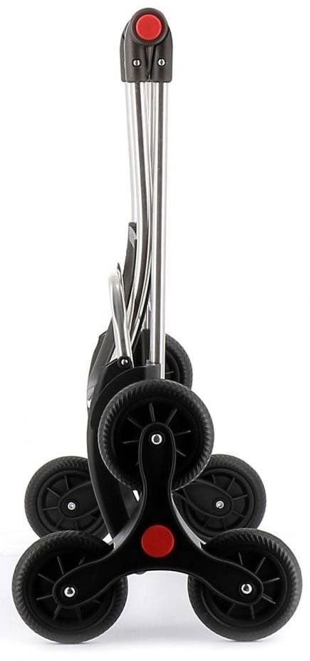 Nákupní taška na kolečkách Rolser I-Max MF 6 Logic s kolečky do schodů, černá