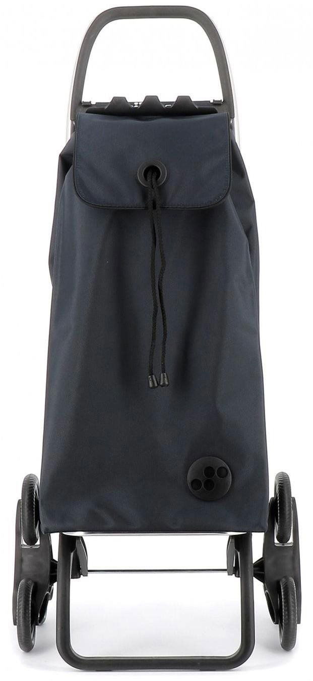 Nákupní taška na kolečkách Rolser I-Max MF 6 Logic s kolečky do schodů, šedá