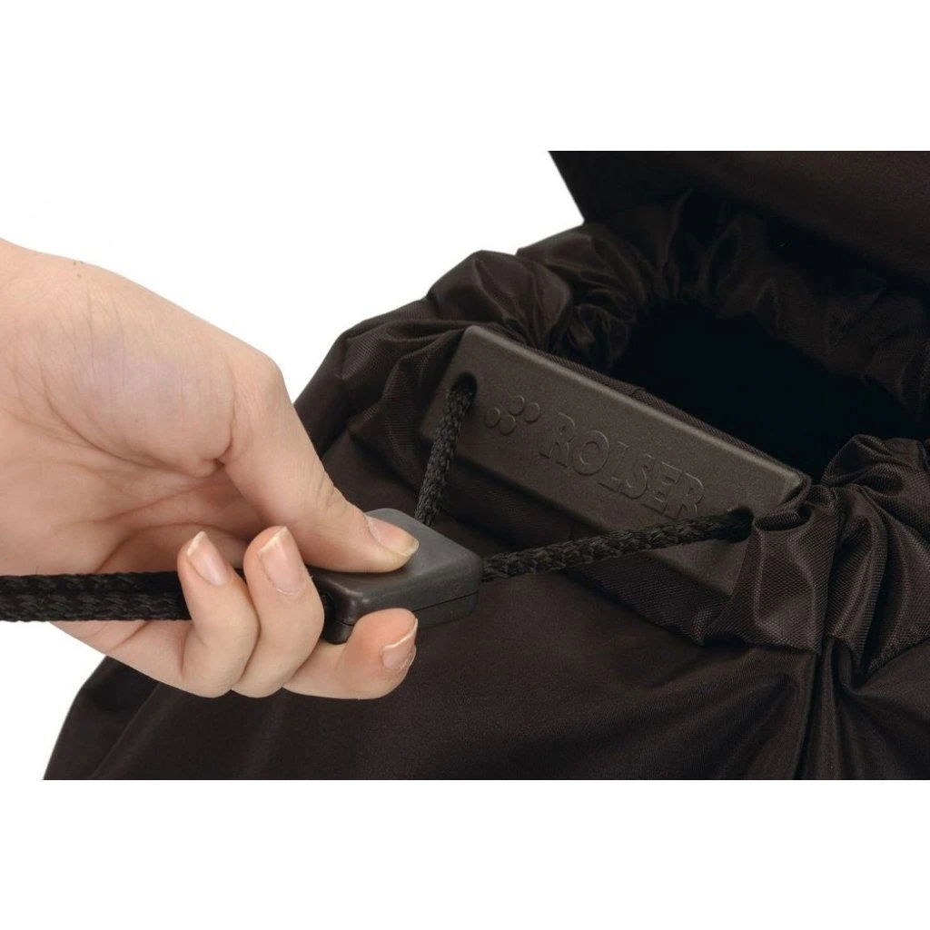 Nákupní taška na kolečkách Rolser I-Max MF 6 Logic s kolečky do schodů, šedá