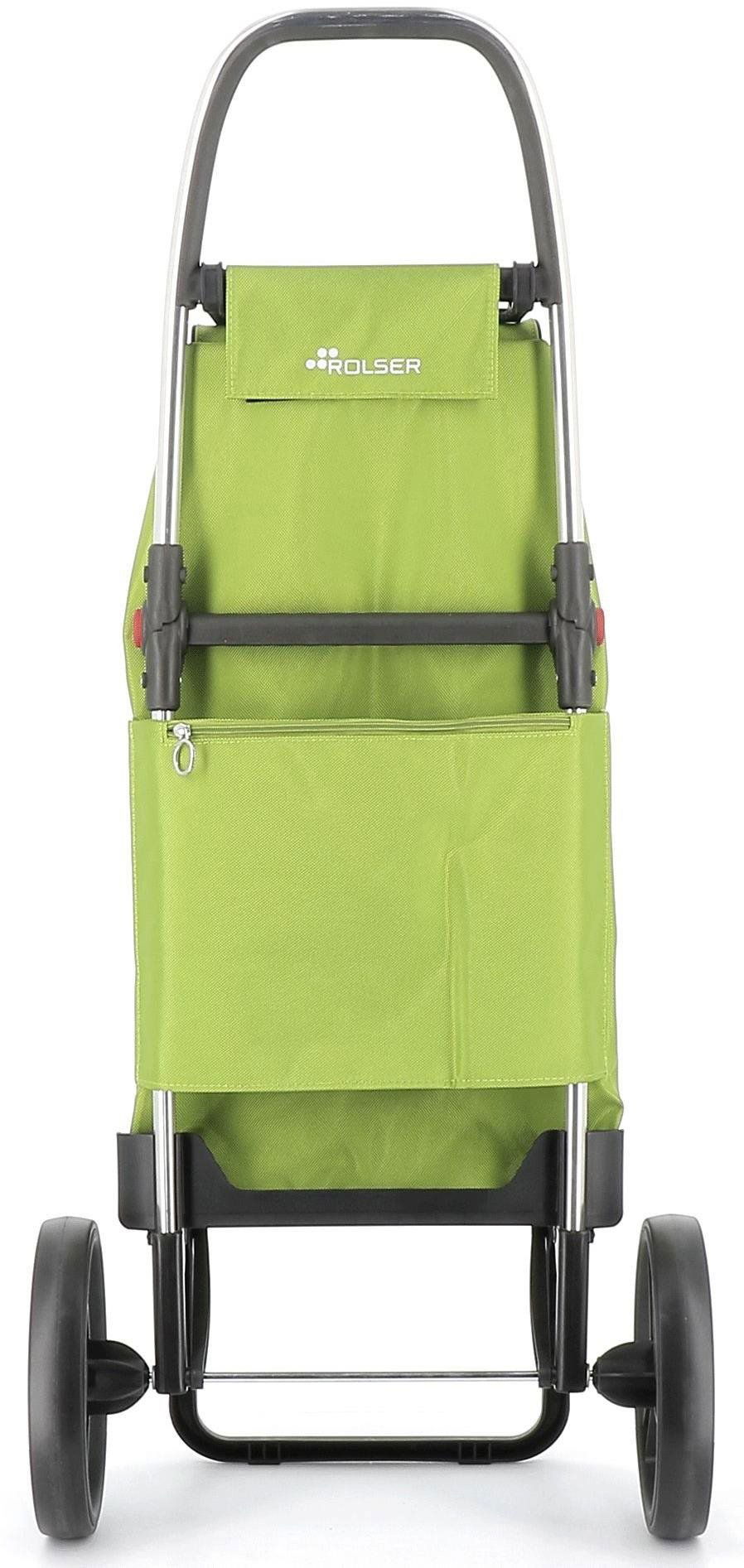 Nákupní taška na kolečkách Rolser I-Max MF 2 Logic RSG s velkými kolečky, limetková
