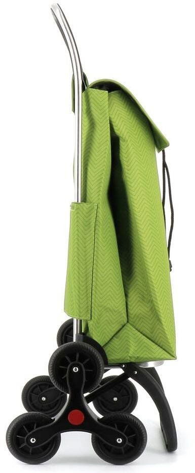 Nákupní taška na kolečkách Rolser I-Max Ona 6 s kolečky do schodů, limetková