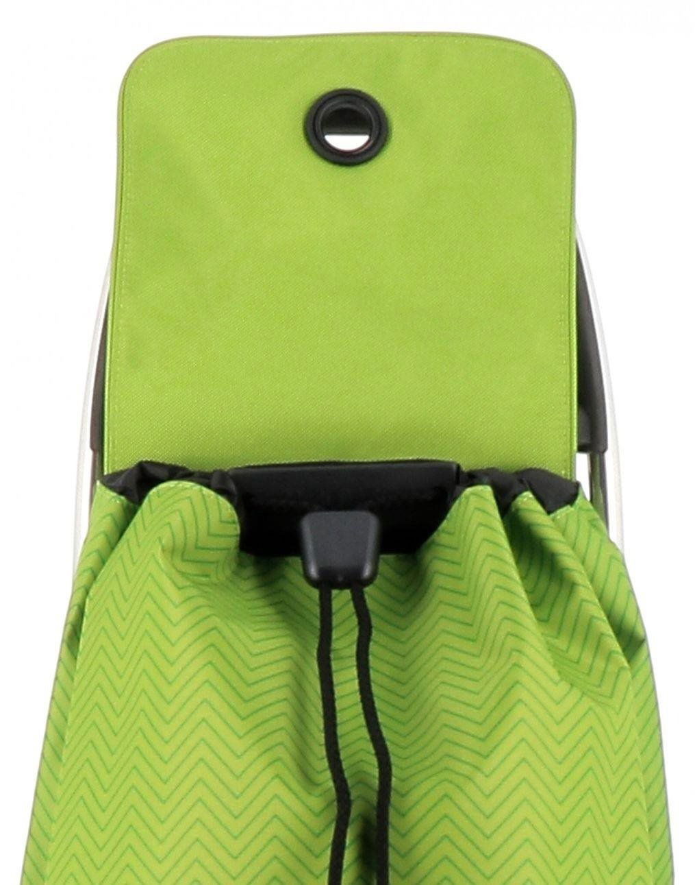 Nákupní taška na kolečkách Rolser I-Max Ona 6 s kolečky do schodů, limetková