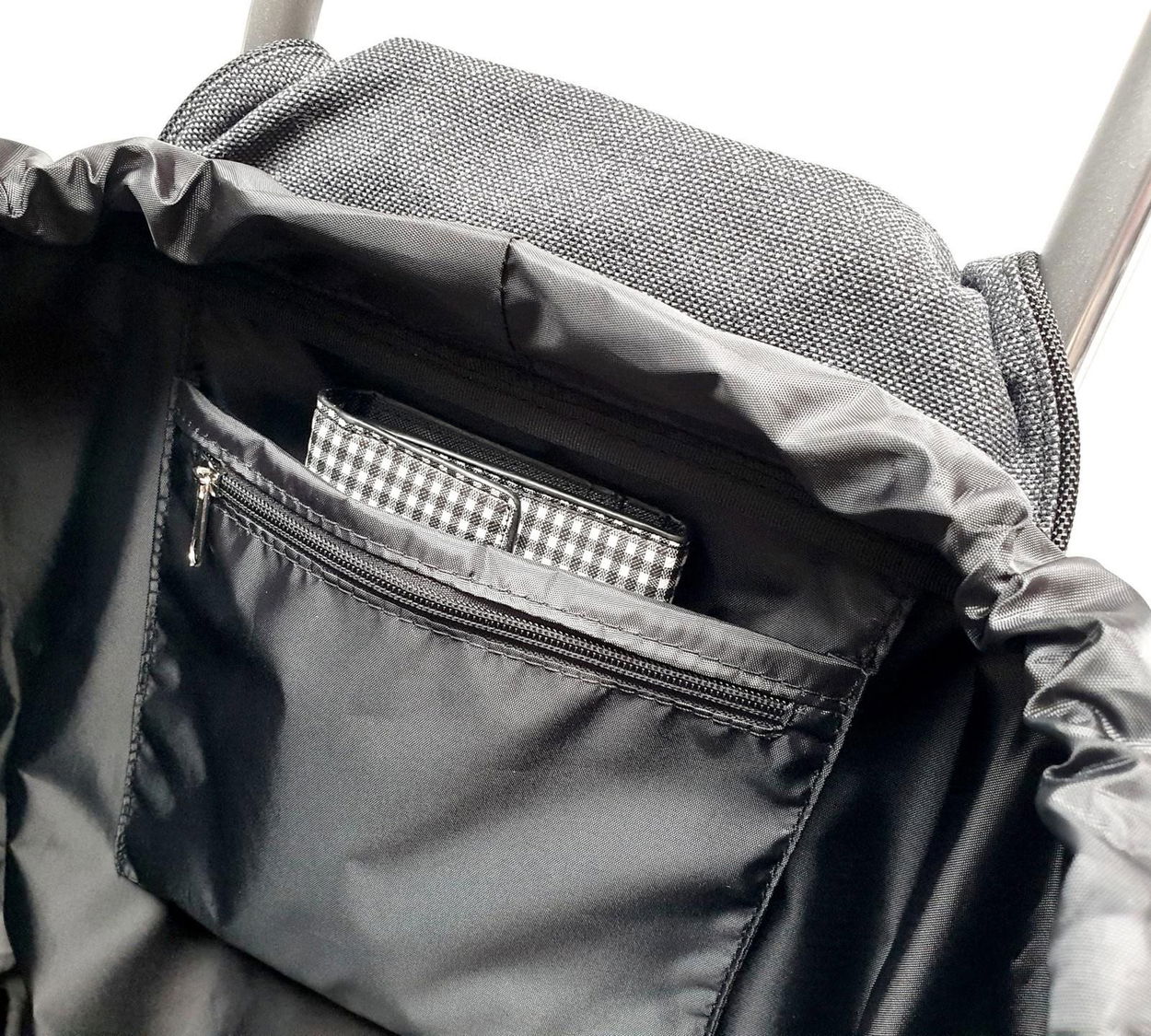 Nákupní taška na kolečkách Rolser I-Max Star 2, černo-oranžová