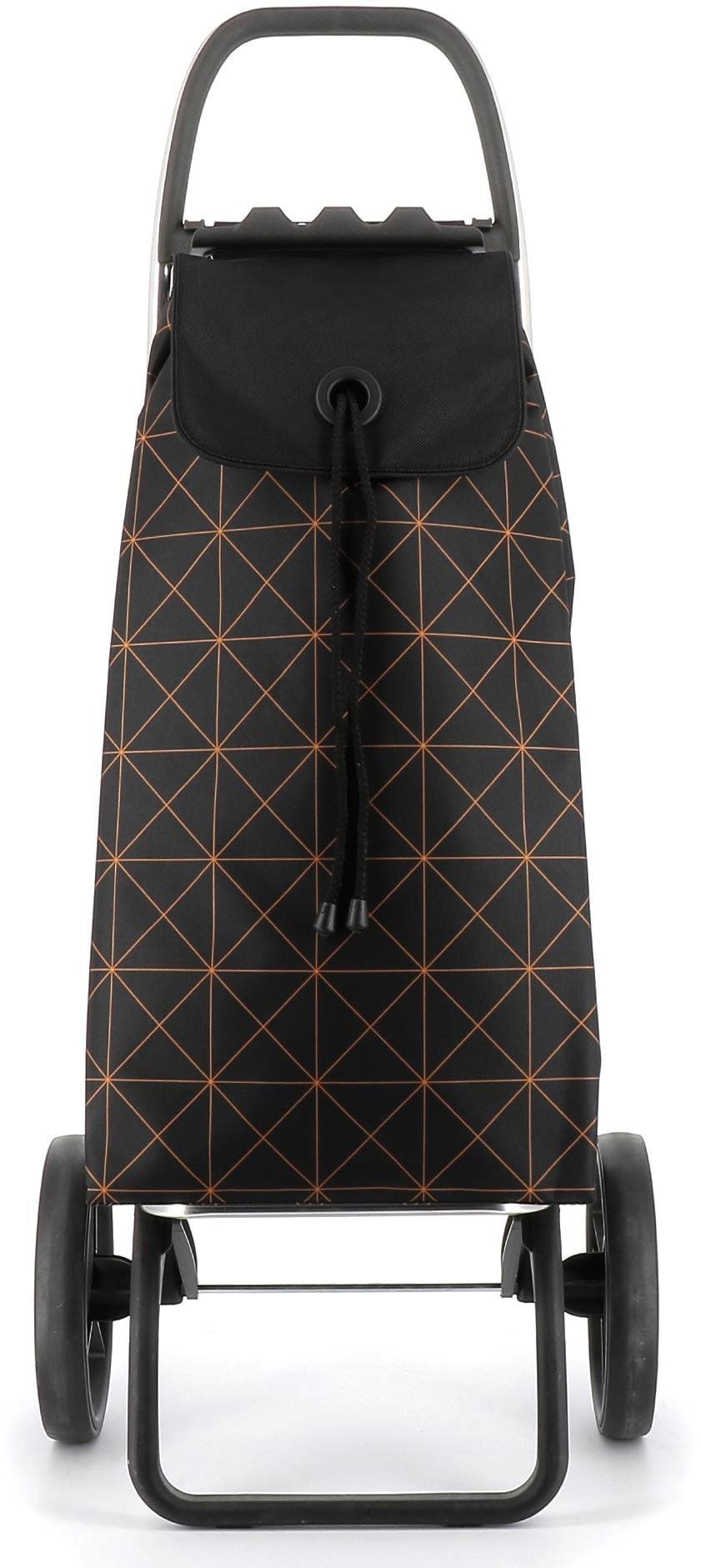 Nákupní taška na kolečkách Rolser I-Max 2 Logic Star RSG, černo-oranžová