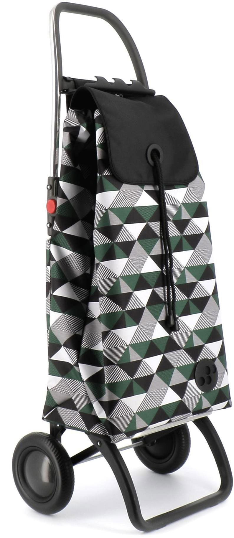 Nákupní taška na kolečkách Rolser I-Max Sahara 2 Logic, skládací, khaki-černá