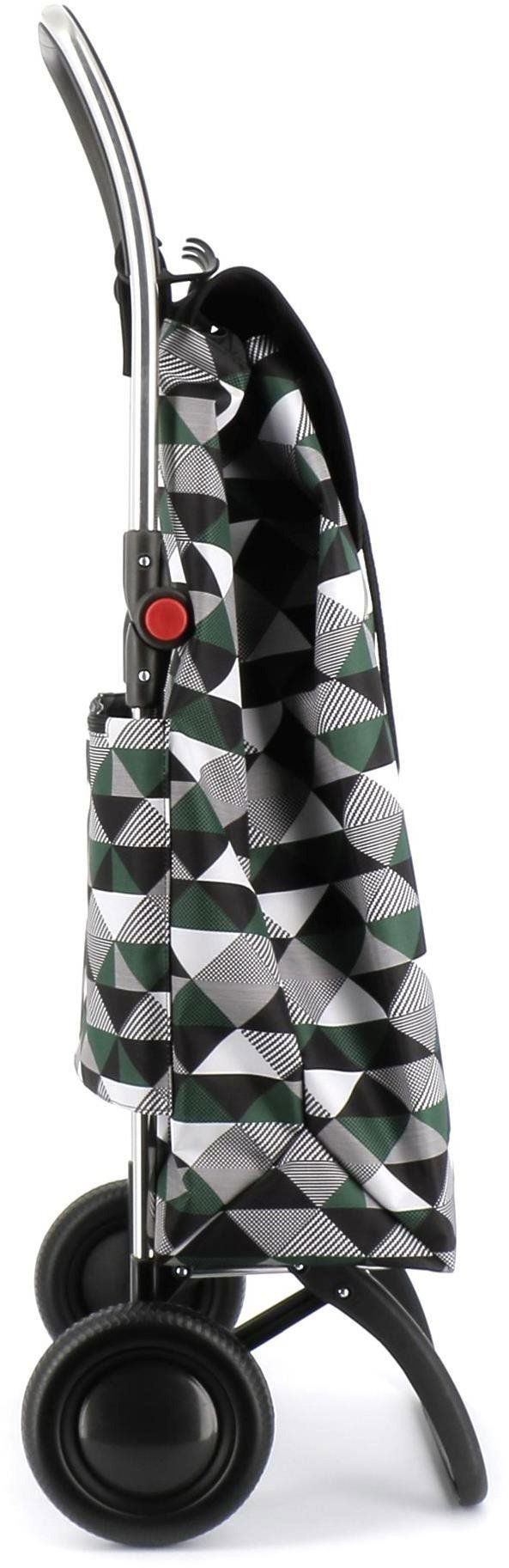 Nákupní taška na kolečkách Rolser I-Max Sahara 2 Logic, skládací, khaki-černá