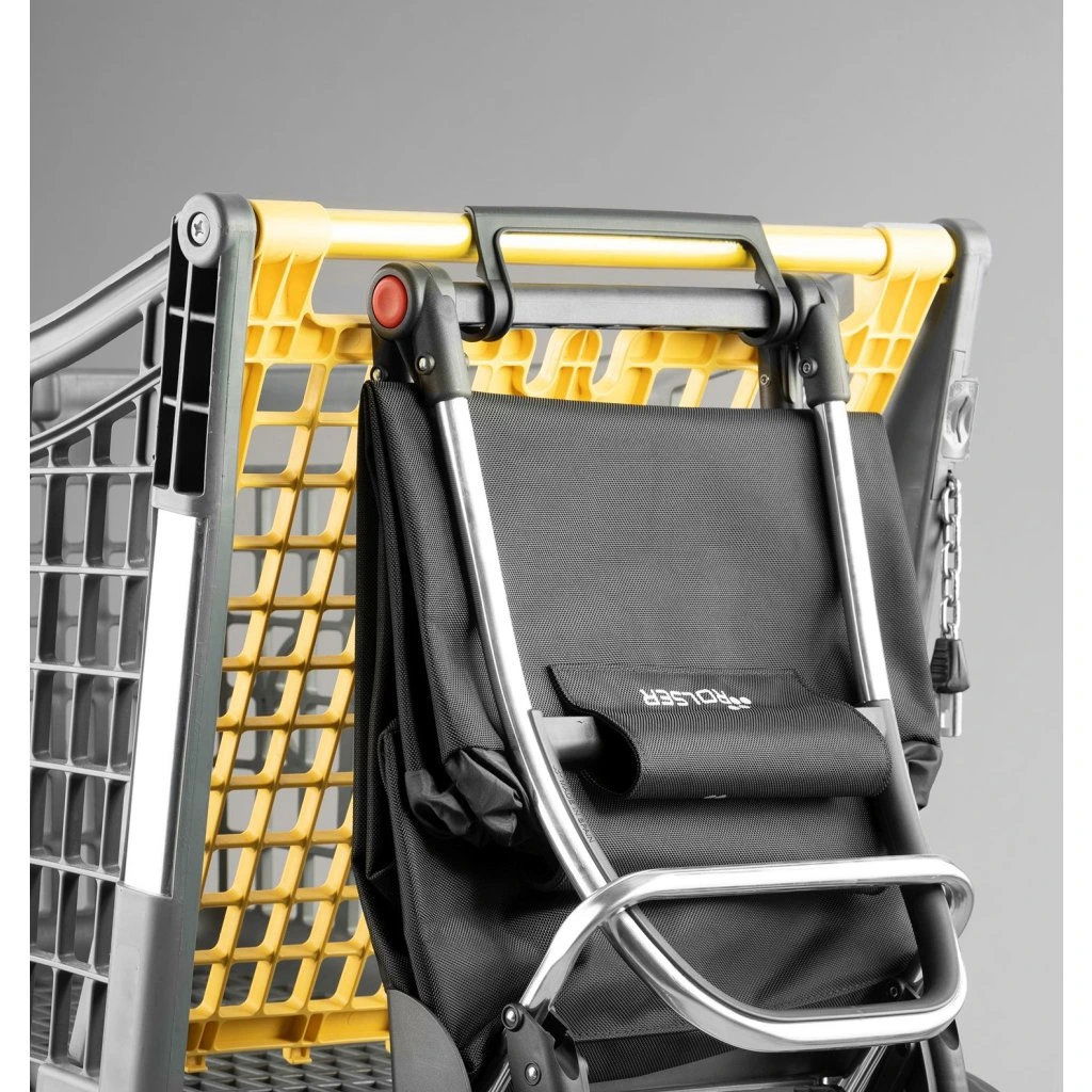 Nákupní taška na kolečkách Rolser I-Max Sahara 2 Logic, skládací, modro-černá