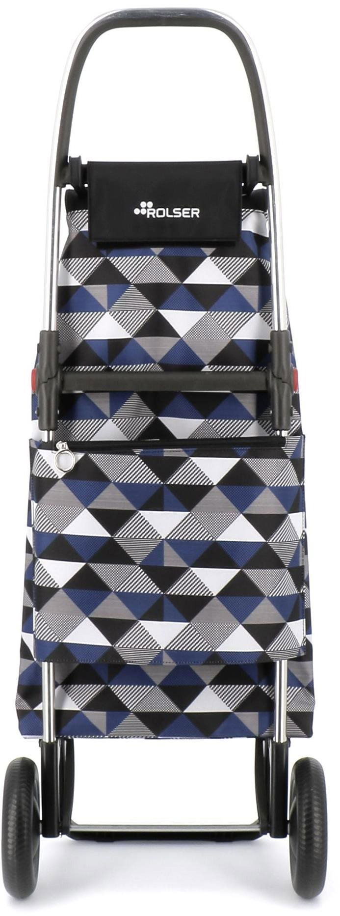 Nákupní taška na kolečkách Rolser I-Max Sahara 2 Logic, skládací, modro-černá