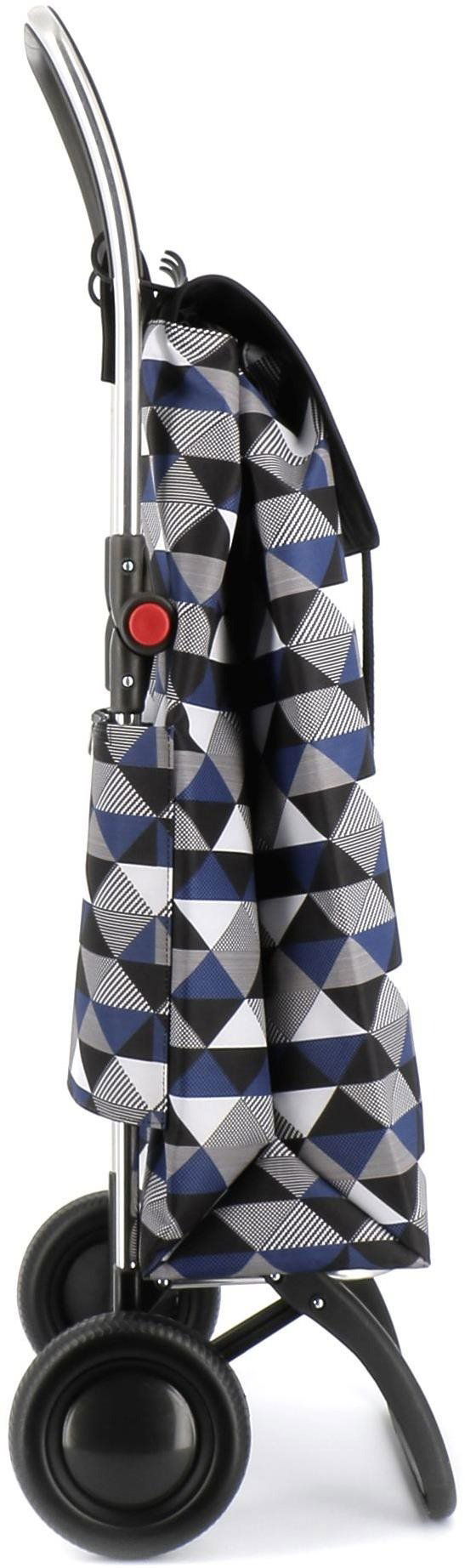 Nákupní taška na kolečkách Rolser I-Max Sahara 2 Logic, skládací, modro-černá