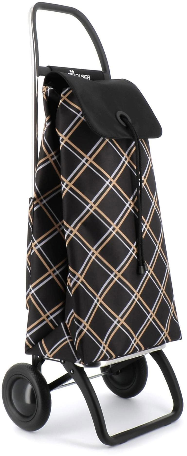 Nákupní taška na kolečkách Rolser I-Max Chiara 2,černo-oranžová