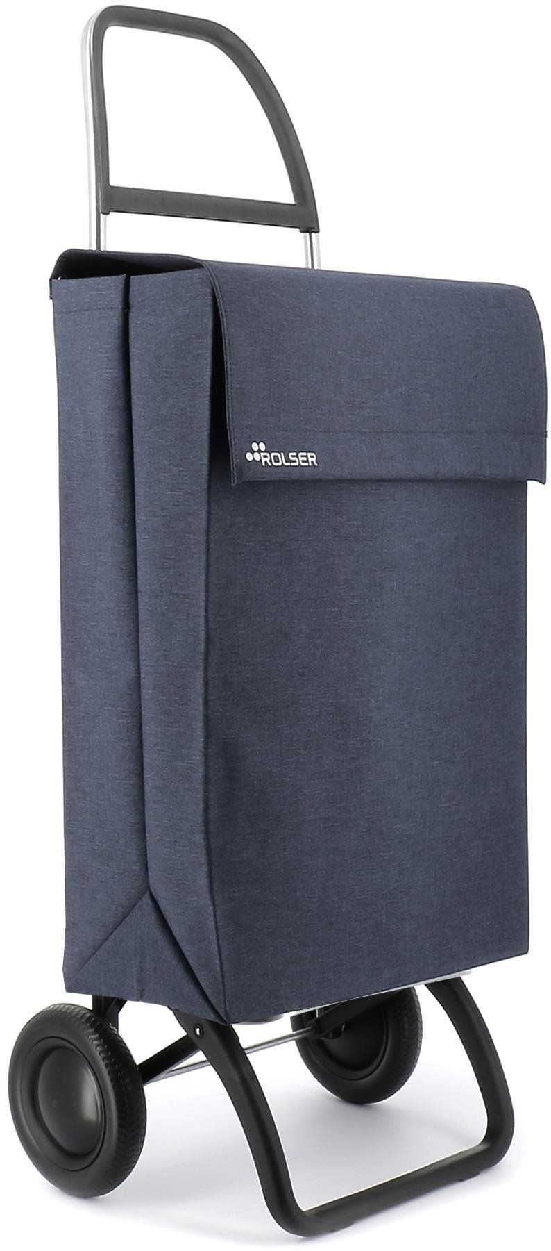 Nákupní taška na kolečkách Rolser Jean Tweed 2, tmavě modrá