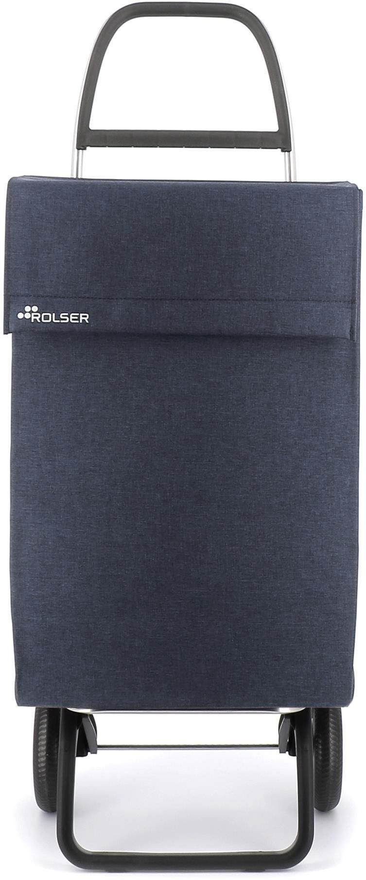 Nákupní taška na kolečkách Rolser Jean Tweed 2, tmavě modrá