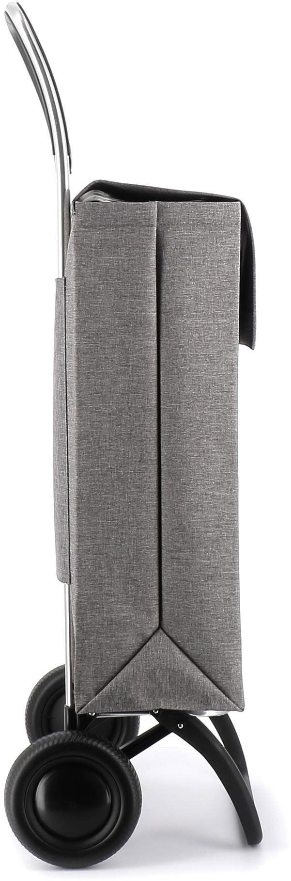 Nákupní taška na kolečkách Rolser Jean Tweed 2, světle šedá