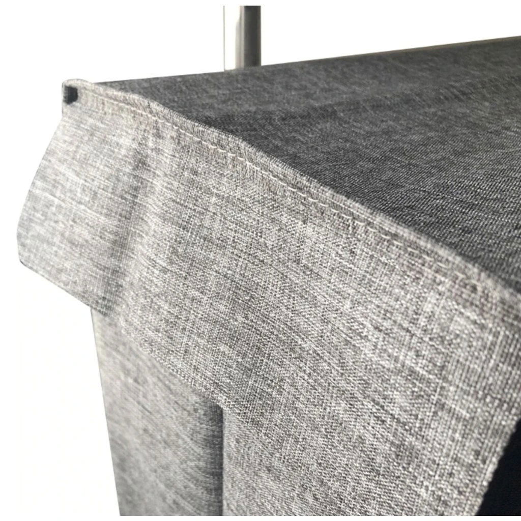 Nákupní taška na kolečkách Rolser Jean Scottish 2,, šedá