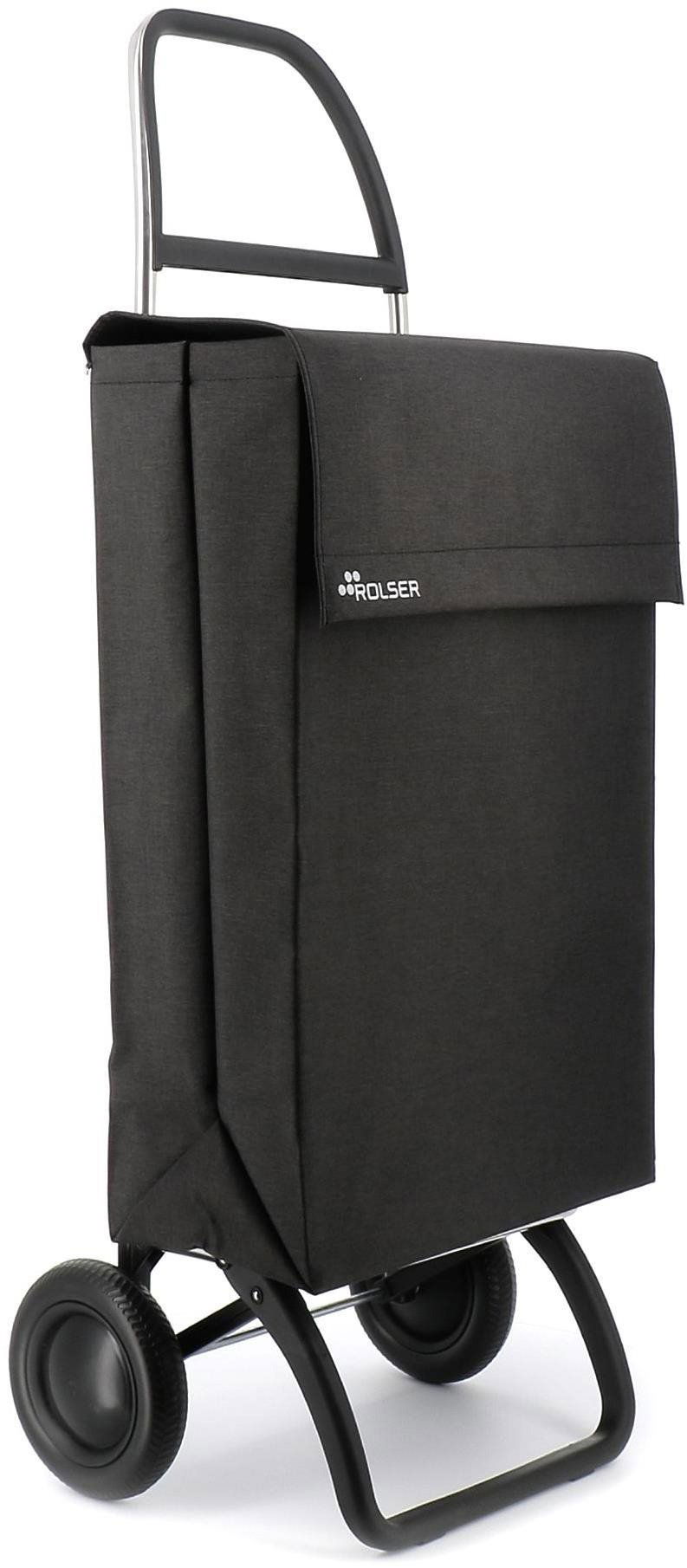 Nákupní taška na kolečkách Rolser Jean Tweed 2, černá
