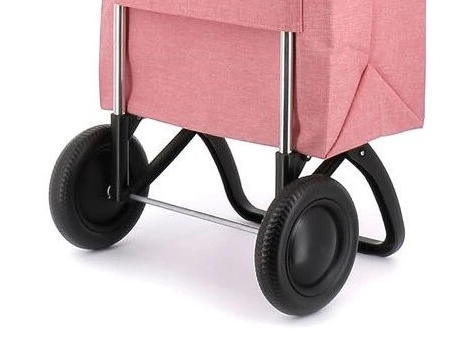 Nákupní taška na kolečkách Rolser Jean Tweed 2, korálová