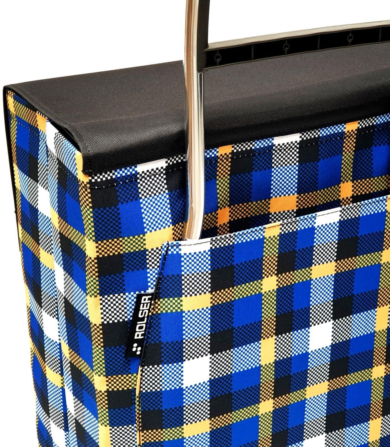 Nákupní taška na kolečkách Rolser Jean Scottish 2,, černá