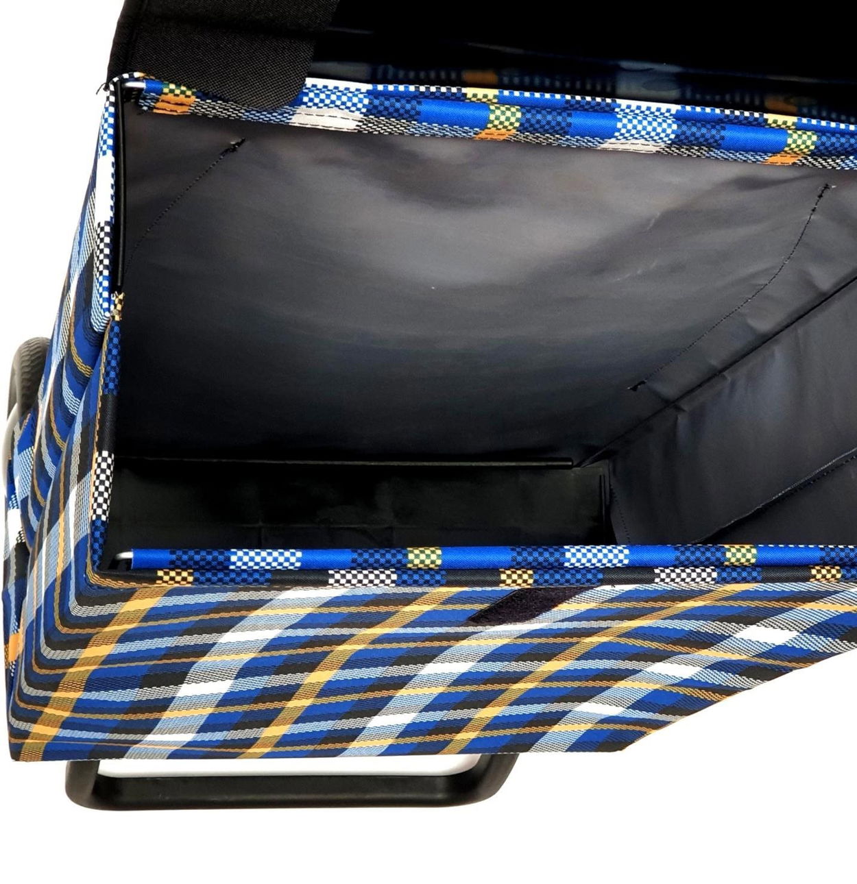 Nákupní taška na kolečkách Rolser Jean Scottish 2,, černá